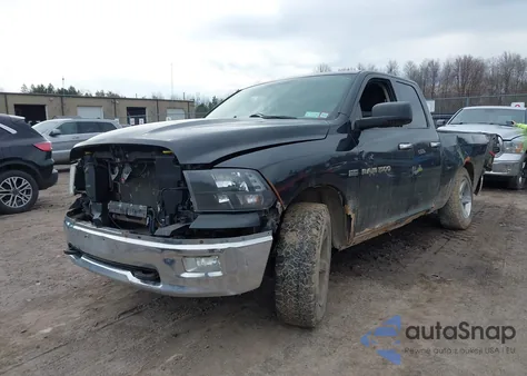 2011 Ram Ram 1500 Slt из США, поврежденный, VIN 1D7RV1GT8BS662310